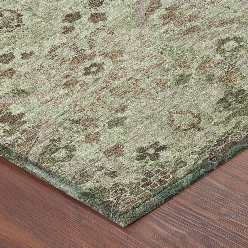 Machine Washable Indoor/ Outdoor Global Firestone Chantille Rug