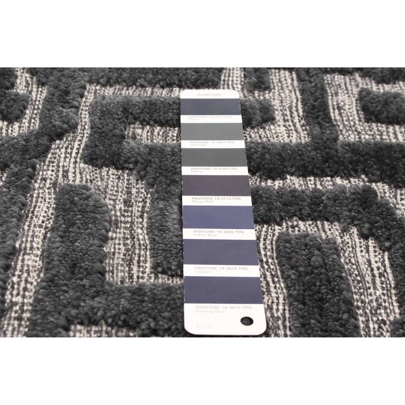 ECARPETGALLERY Hand-knotted Tangier Grey Wool Rug - 2'11 x 4'10