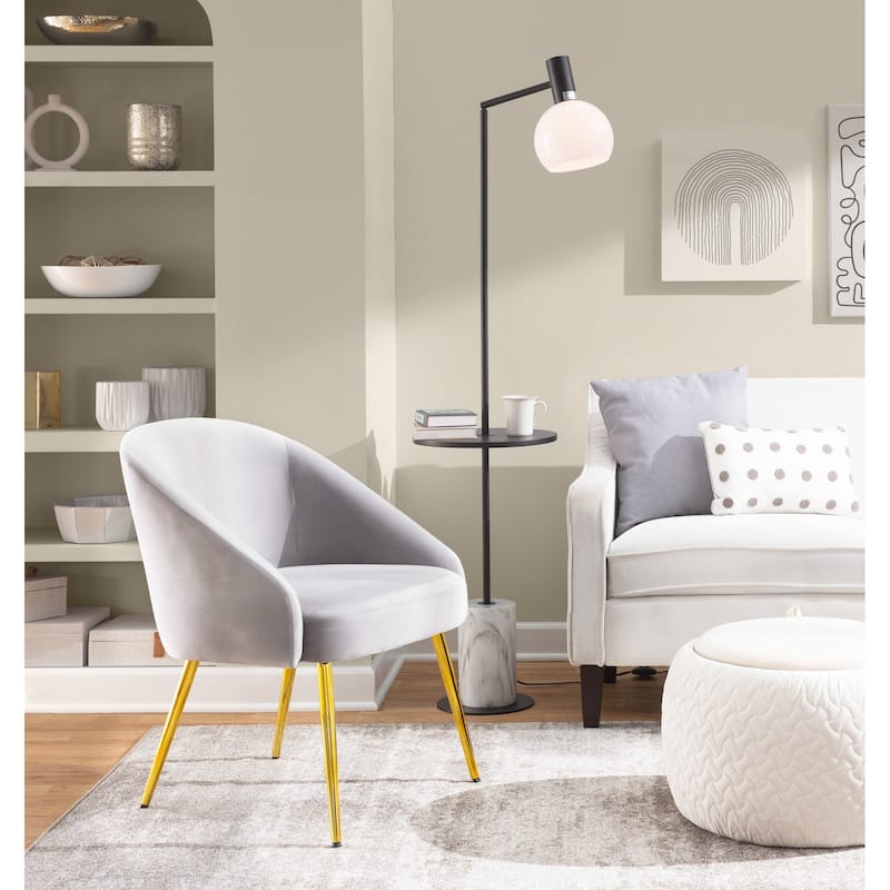 Silver Orchid Porter Accent Chair