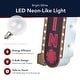 preview thumbnail 5 of 12, Get Lucky Casino Vintage LED Marquee Off the Wall Sign