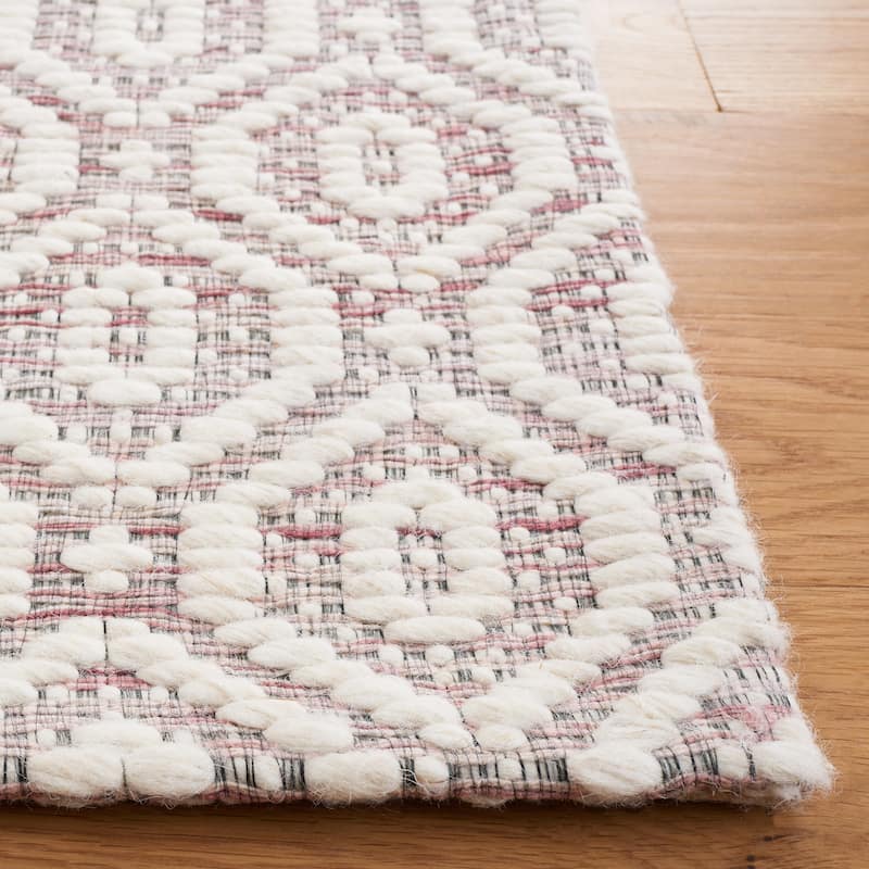 SAFAVIEH Handmade Marbella Kiera Modern Wool Rug