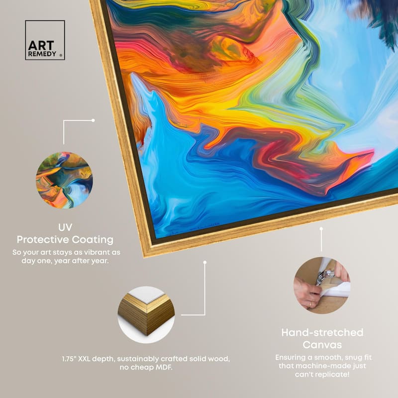 Aurora's Embrace Canvas by Art Remedy