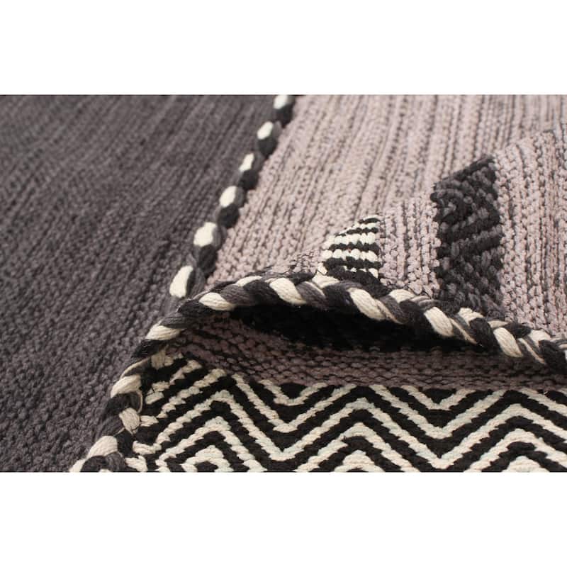ECARPETGALLERY Arizona Flat-weave Wool Kilim Area Rug