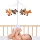 preview thumbnail 3 of 6, Bedtime Originals Sleepytime Bear & Fox Musical Baby Crib Mobile Soother Toy
