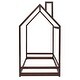 preview thumbnail 7 of 10, Twin Size House Bed with Playhouse Design, Sturdy Pine Wood Frame for Kids' Comfort and Imaginative Play