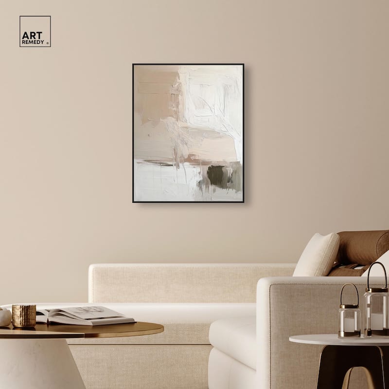 Gentle Strokes of Nature I Canvas by Art Remedy