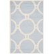preview thumbnail 61 of 68, SAFAVIEH Handmade Cambridge Arah Modern Moroccan Wool Rug 2' x 3' - Light Blue/Ivory - Rectangle