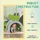 preview thumbnail 5 of 7, Qaba Crocodile Kids Play Tunnel, Toddler Tunnel for Kids 3-6 to Crawl and Climb Through, Kids Play Equipment, Green