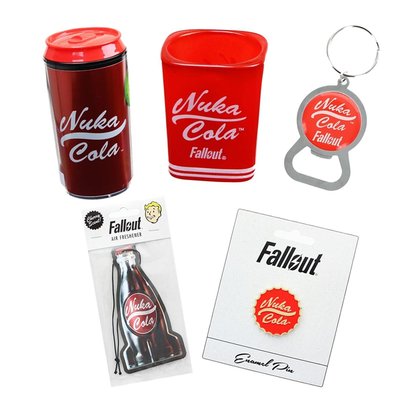 Shop Fallout Nuka Cola Themed Bundle With Collector Pin Travel Can And More Multi Overstock 30660911