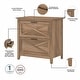preview thumbnail 56 of 68, Key West 54W Computer Desk with Cabinet and Bookcase by Bush Furniture