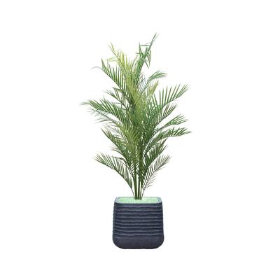 55 In. glow in the dark artificial palm tree - Green