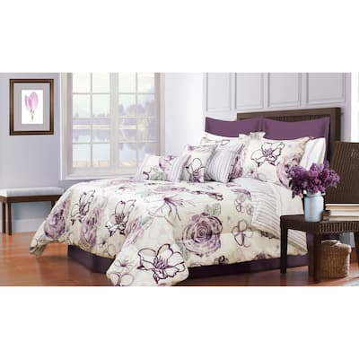 Angelique Printed 7-piece Comforter Set