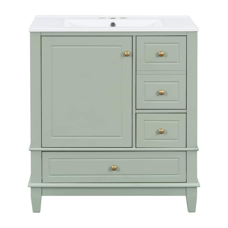 Christopher Knight Home 30" Stylish and Functional Bathroom Vanity with Sink