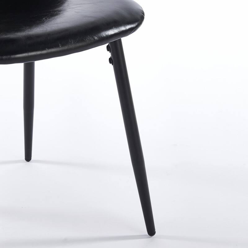 Modern Dining Chair with Durable Design, Easy-Clean Surface and Simple Assembly for Kitchen or Office
