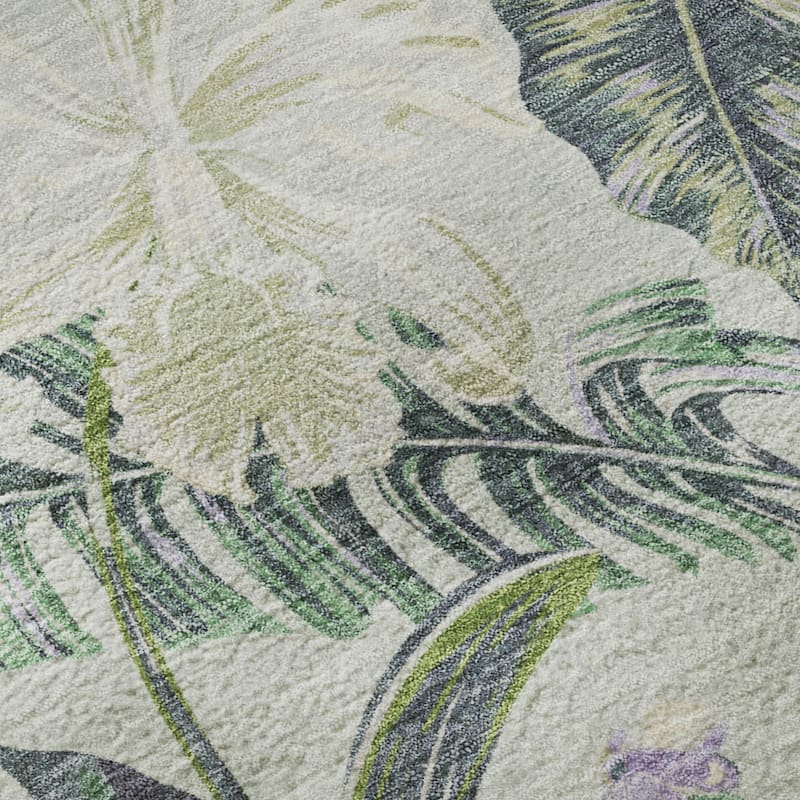 Premium Washable Super Soft Tropical Paradise Mayfield Rug