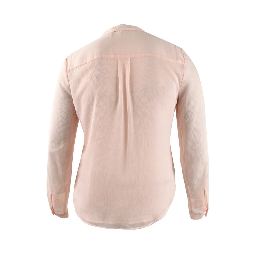 tommy hilfiger tie neck blouse