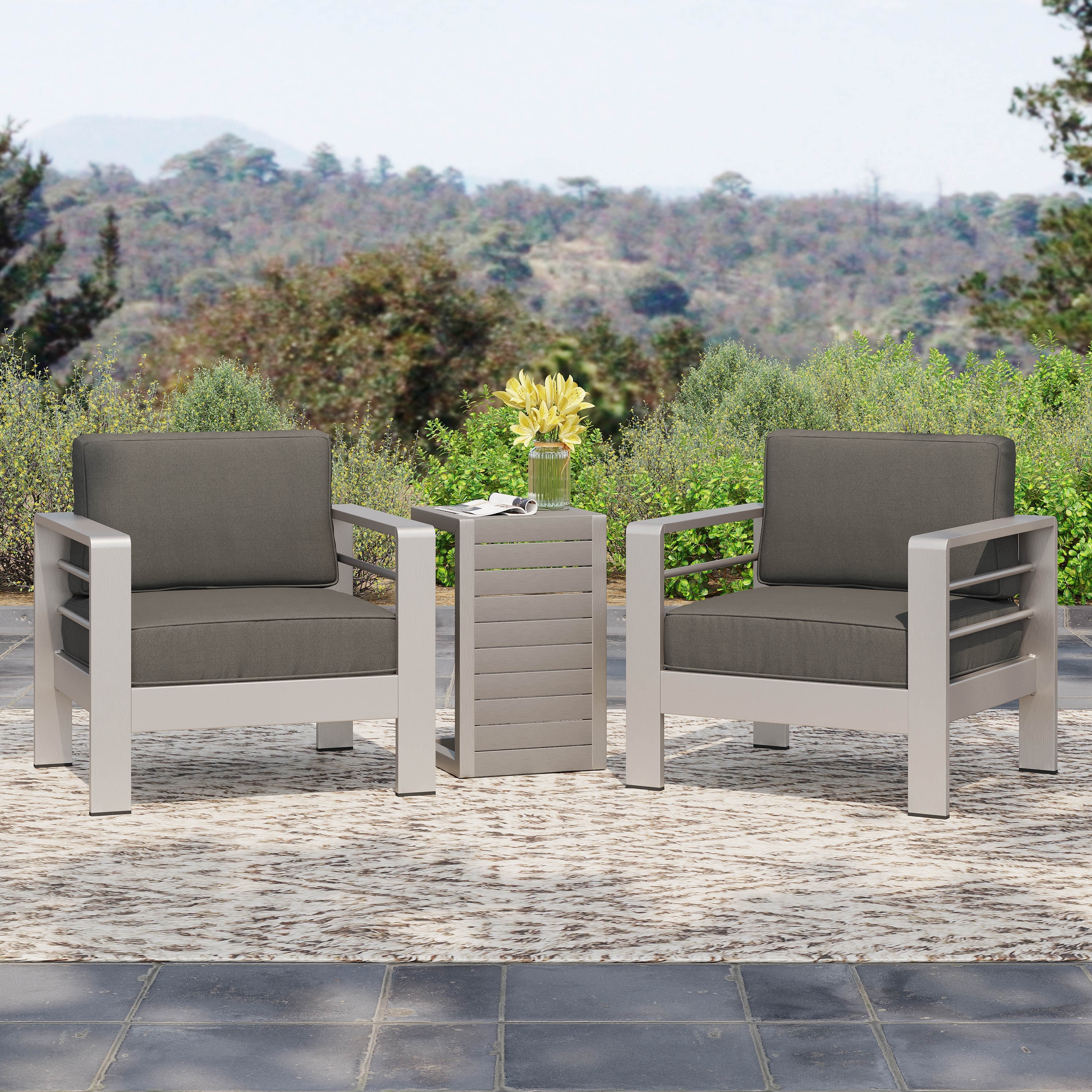 C shaped deals outdoor couch