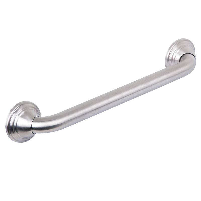 Decorative Shower Grab Bar - 16" Non-Slip Bathroom and Household Handicap Safety Bar