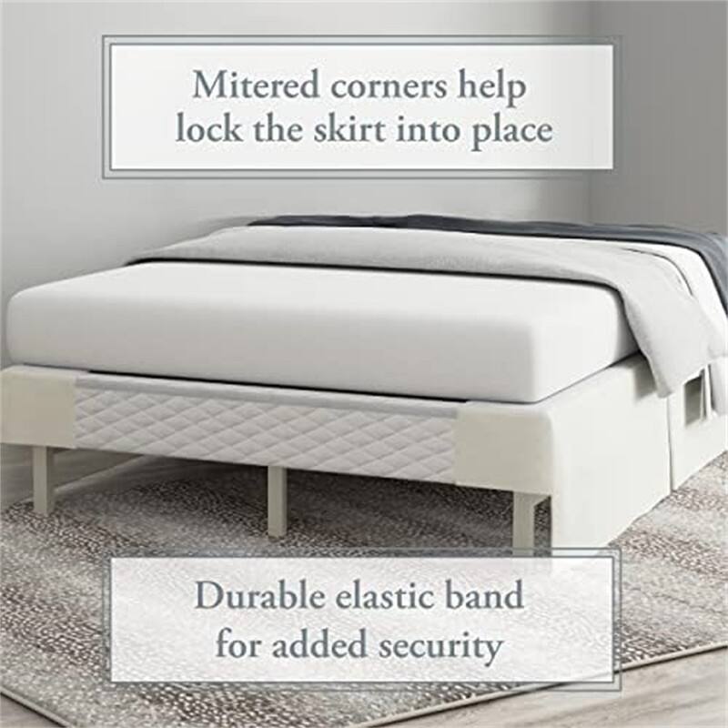 Mattress Wrap Around Bed Skirt