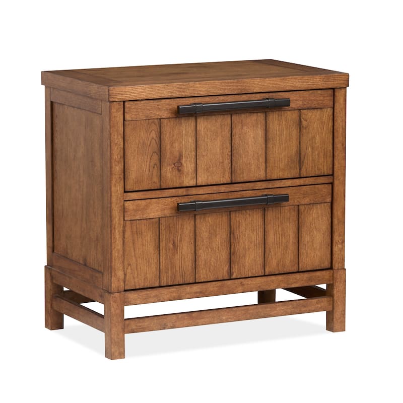 Magnussen Home Conway Honey Wheat Drawer Nightstand - 2-drawer