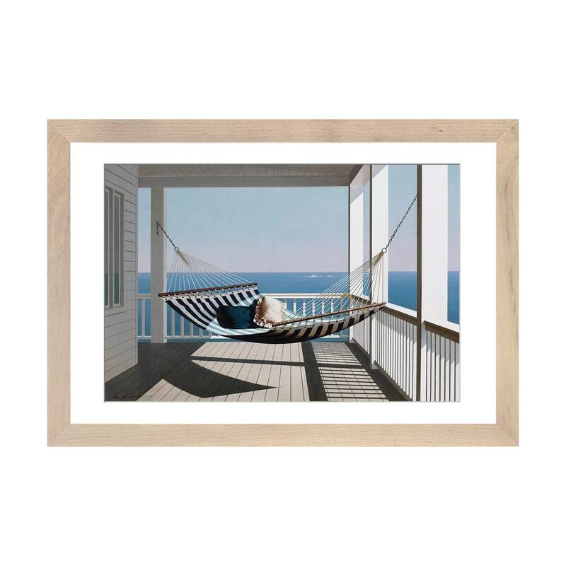 iCanvas "Hammock & Pillows" by Zhen-Huan Lu - Natural - 24x32x1