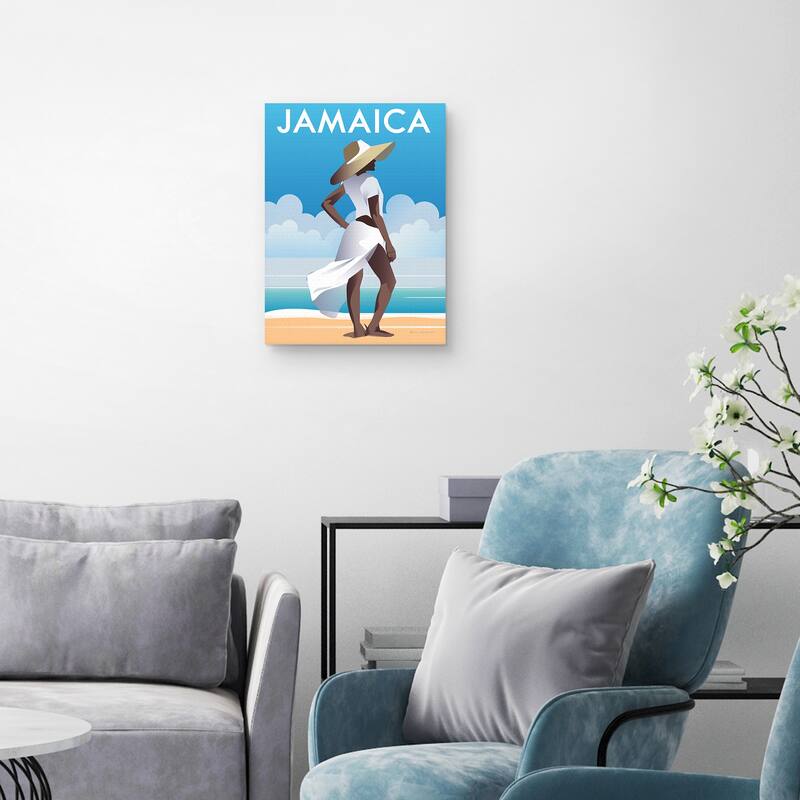 Jamaica Canvas Art Print