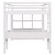 preview thumbnail 10 of 10, Full Size Loft Bed with Built-in Desk with Storage Shelves & Drawers,White