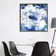 preview thumbnail 8 of 16, iCanvas "Little Blue II" by Eva Watts Framed Canvas Print