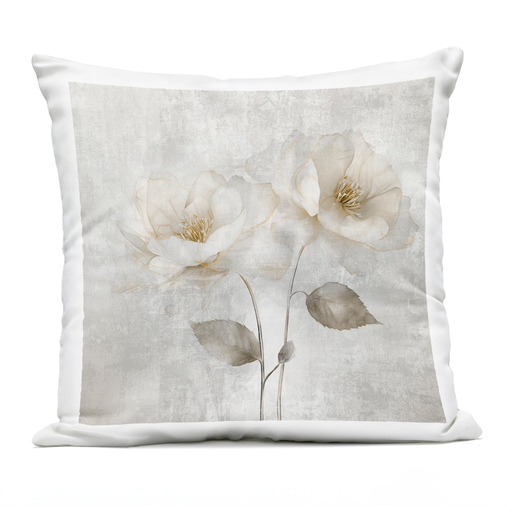 Stupell Blooming Roses Bunch Printed Outdoor Throw Pillow Design by Irene Weisz