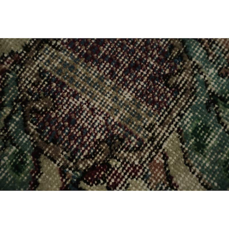 Hand Knotted Oriental 100% Wool Carpet Transitional Floral Beige & Ivories Anatolian Area Rug - 6' 10'' X 3' 9''