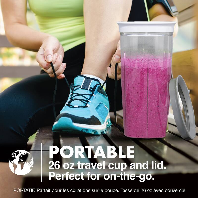 Bionic Blade Personal Sized 26 Oz Blender, Cordless Recharegable Portable Blender