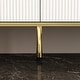 preview thumbnail 44 of 45, Timechee Kitchen Sideboard End Table Entry Accent Storage Cabinet