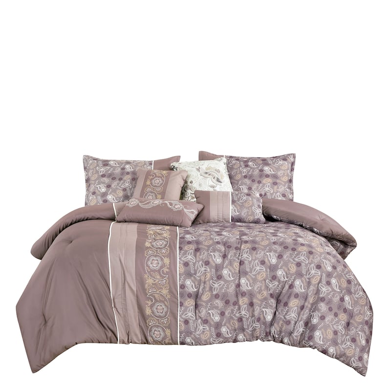 Eriel Luxury 7 Piece Comforter set