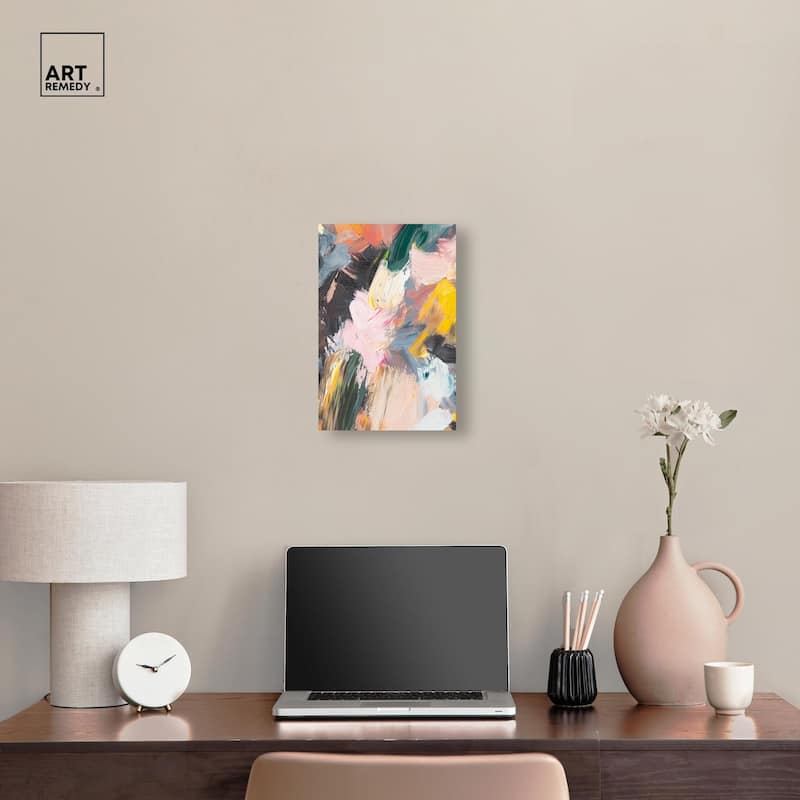 Chromatic Surge II Canvas by Art Remedy, Gallery Wrapped