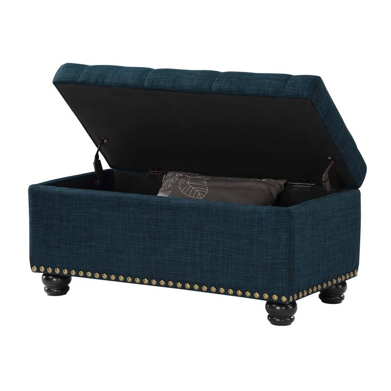 Convenience Concepts Designs4Comfort 7th Avenue Storage Ottoman Bench