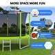 preview thumbnail 11 of 11, 10FT Trampoline with Safety Net Ladder And Basketball Hoop Perfect for Outdoor Fun