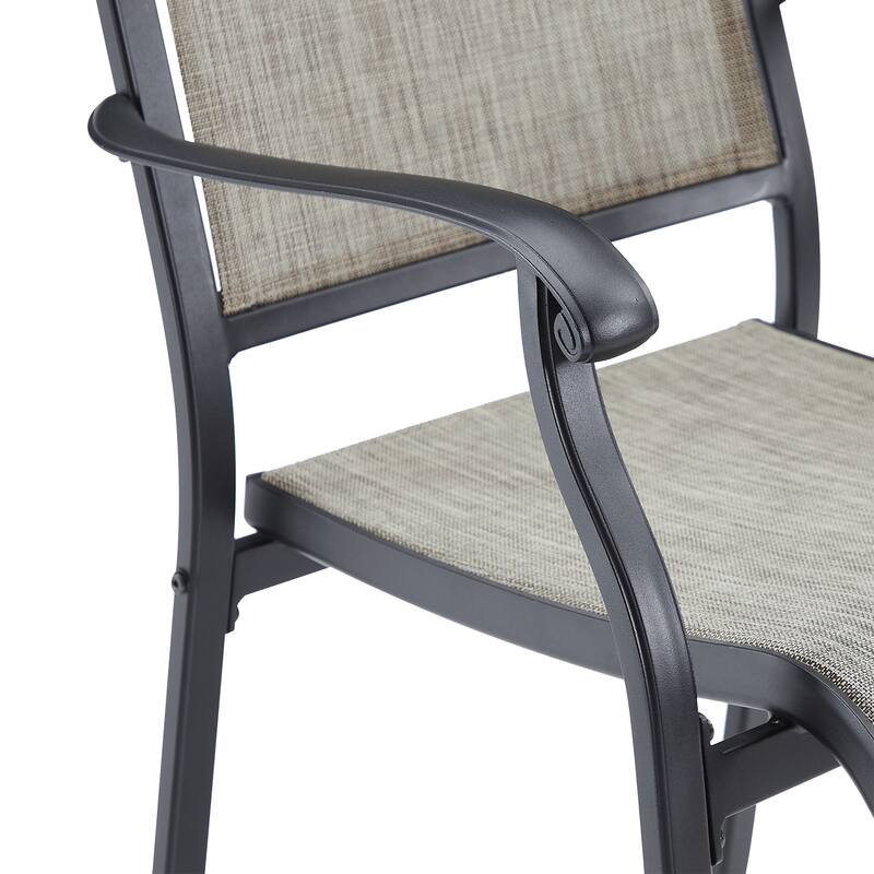 Outdoor Dining Patio Set with 8 Dining Chairs and 1 Dining Table