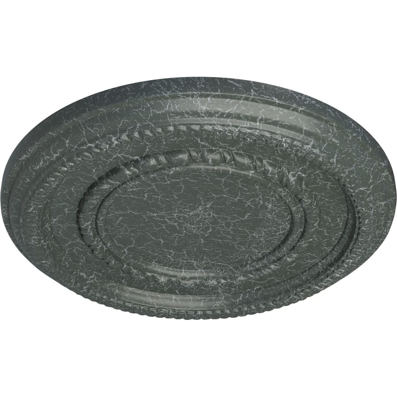 12 5/8"OD x 1 1/8"P Federal Roped Small Ceiling Medallion