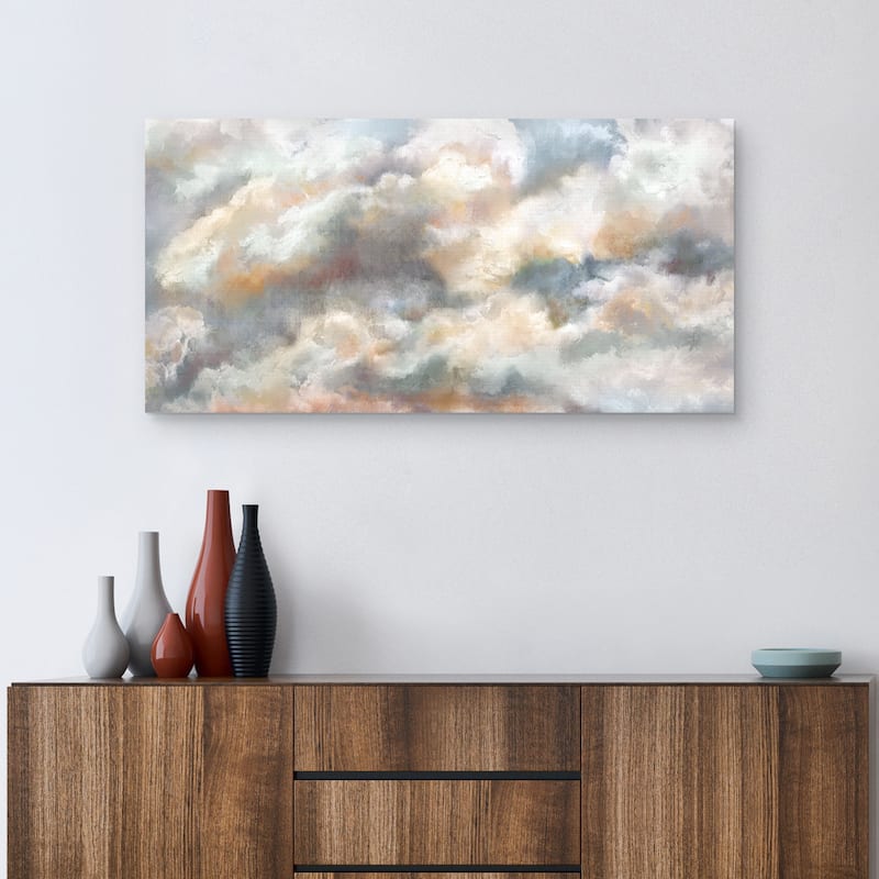 Cloud Colors by Studio Arts Canvas Art Print
