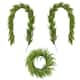Option 9ft Garland *2 & 28"D Wreath