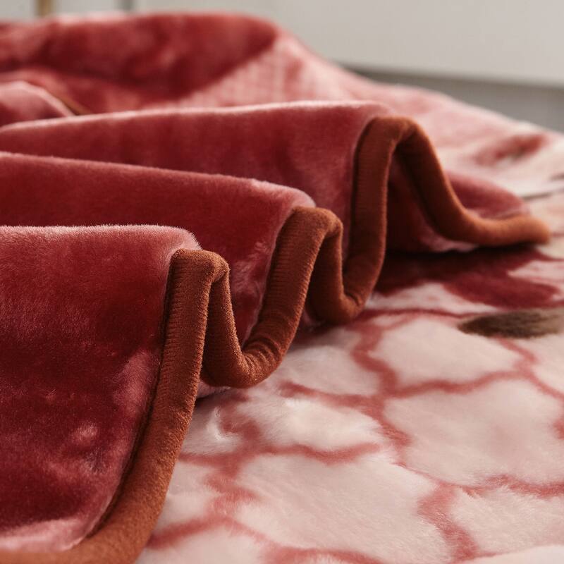 Heavy Korean Mink Fleece King Size Blanket