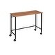 preview thumbnail 14 of 13, Black Twin Size Metal Loft Bed with Desk and Shelves for Kids, Teens, Girls, Boys