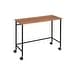 preview thumbnail 16 of 15, Twin Size Metal Loft Bed with Desk and Shelves, Black