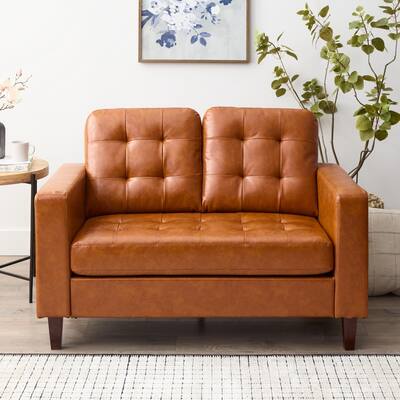 Brookside Brynn 53" Upholstered Square Arm Loveseat