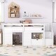 preview thumbnail 7 of 22, Multiple Functional Twin Size Low Loft Bed With Drawers And Large Storage Space
