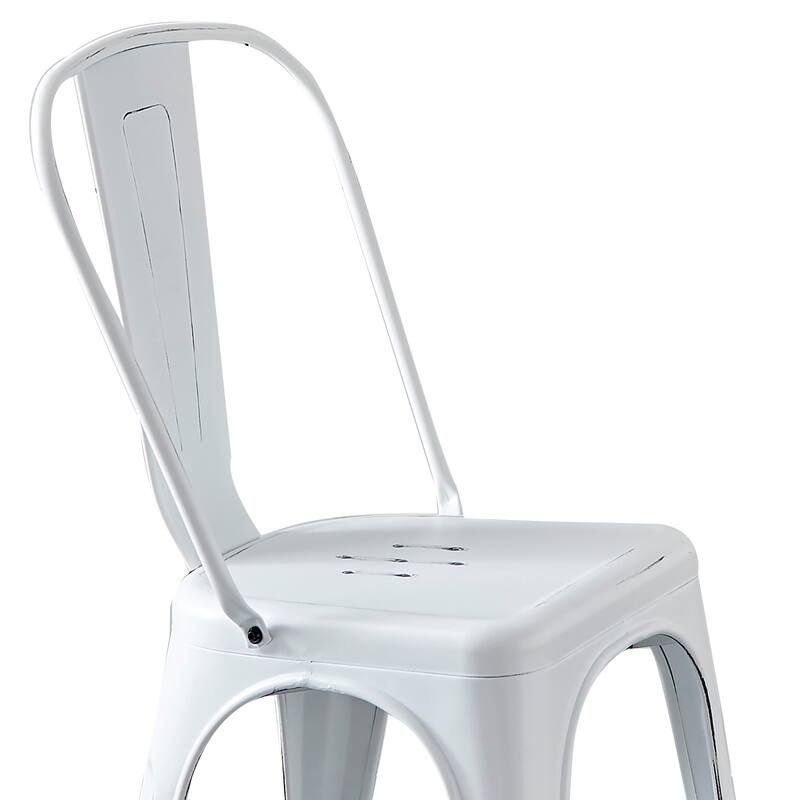 Modern Metal Dining Room Kitchen Bar Chair Set