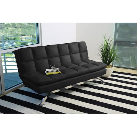 Buy Top Rated Leather Futons Online At Overstock Our Best Living Room Furniture Deals