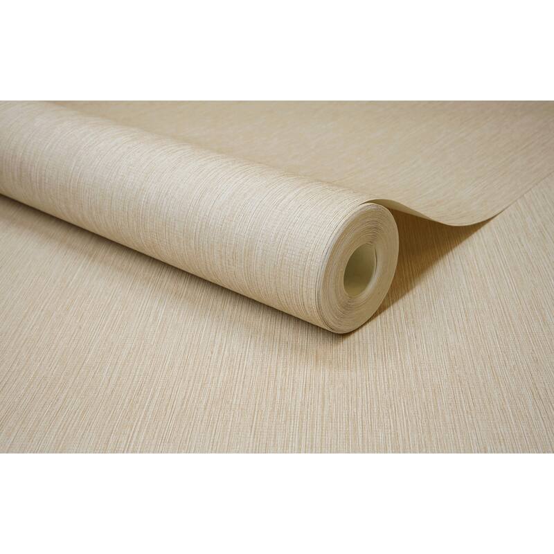 Chesapeake Elijah Light Brown Texture Wallpaper