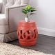 preview thumbnail 30 of 78, Lucky Coins 16" Chinese Ceramic Drum Garden Stool
