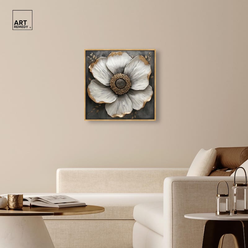 Sculpted Sepals I Canvas by Art Remedy